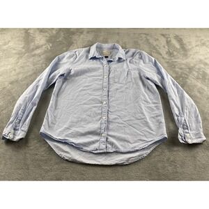Universal Thread Mens Camden Shirt Light Blue Button Down Long Sleeve Size M